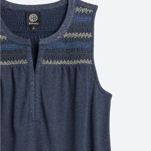 Bobeau Alvor shirred detail knit top NWOT